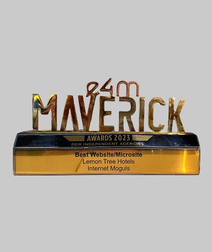 E4M Maverick Gold Award for Best Website/Microsite Exchange 4 Media	2023